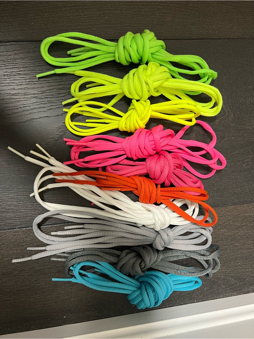 Assorted Women’s Shoelaces - Multicolor Set